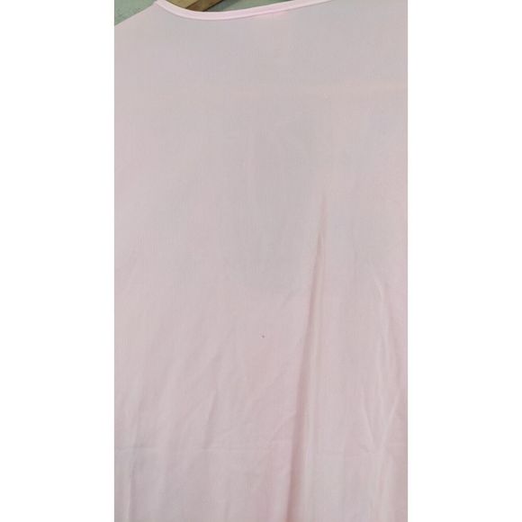 Pink Vintage Deena Nylon Night Shirt Flower Power 60s - Picture 12 of 16